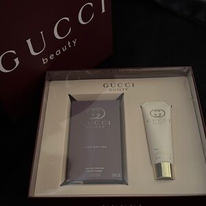Gucci Burgundy Beauty Case